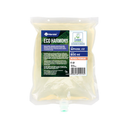 Automatický dávkovač pěnového mýdla MERIDA STELLA SLIM nerez mat + 3 ks ECO Harmony mýdlo za 3,- Kč